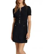 Reiss Kate Belted Knit Dress