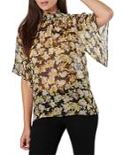 Joie Colusa Printed High Neck Top