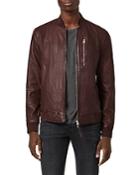 Allsaints Boyton Leather Bomber Jacket