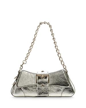 Balenciaga Lindsay Embossed Leather Shoulder Bag