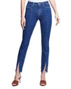 L'agence Jyothi High Rise Split Ankle Jeans In Durango