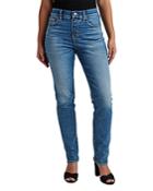 Jag Jeans Valentina Pull-on Straight Leg Jeans In Phoenix Blue