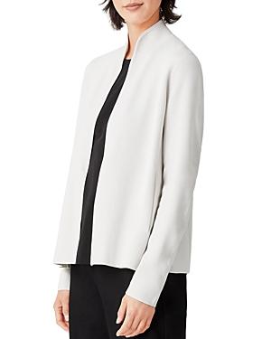 Eileen Fisher Stand Collar Open Jacket