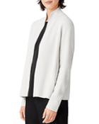 Eileen Fisher Stand Collar Open Jacket