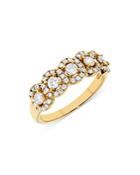 Bloomingdale's Diamond Multi- Halo Ring In 14k Yellow Gold, 0.75 Ct. T.w. - 100% Exclusive