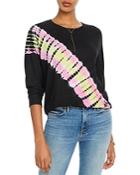 Aqua Neon Tie-dye Sweater - 100% Exclusive
