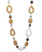 Weekend Max Mara Mixed Link Chain Necklace, 38.2