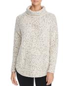 Eileen Fisher Marled Funnel Neck Sweater
