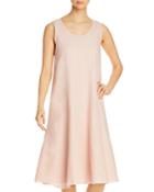 Eileen Fisher Organic Linen Scoop Neck Dress - 100% Exclusive