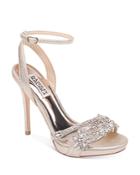 Badgley Mischka Women's Adriana Crystal-embellished High-heel Sandals