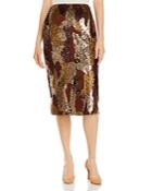 Lafayette 148 New York Casey Sequined Pencil Skirt