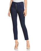 J Brand Alana High Rise Cropped Skinny Jeans In Whirlwind