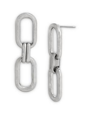 Allsaints Double Link Drop Earrings