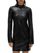 Helmut Lang Sequin Embellished Mini Dress