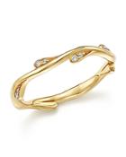 Diamond Stacking Ring In 14k Yellow Gold, .10 Ct. T.w. - 100% Exclusive