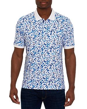 Robert Graham Guzmen Printed Cotton Polo