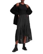 Allsaints Aubrey Polka Dot High/low Skirt - 100% Exclusive