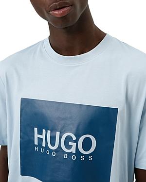 Hugo Dolive214 Cotton Logo Graphic Tee