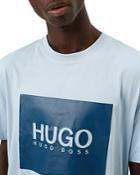 Hugo Dolive214 Cotton Logo Graphic Tee