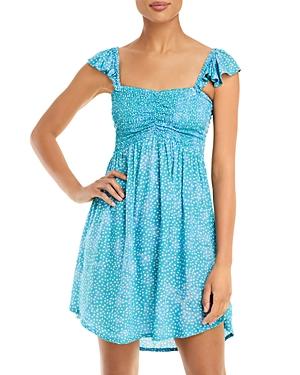 Tiare Hawaii Hollie Smocked Mini Dress
