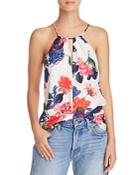 Milly Reese Floral Silk Top