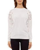 Ted Baker Tae Lace-inset Sweater
