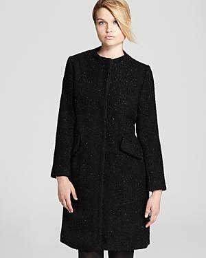 Milly Coat - Louise Long Tweed