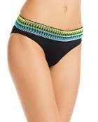 Peixoto Zoni Contrast Waist Bikini Bottom