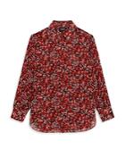 The Kooples Burning Flowers Shirt