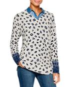 Nic+zoe Vital Ii Animal Sweater