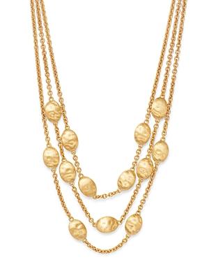 Marco Bicego 18k Yellow Gold Siviglia Three-row Collar Necklace, 17