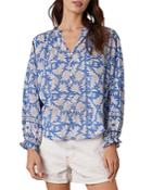 Velvet By Graham & Spencer Mikayla Long Sleeve Blouse