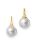 Marco Bicego 18k Yellow Gold Freshwater Pearl Drop Earrings