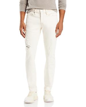 Frame L'homme Slim Fit Ripped Jeans