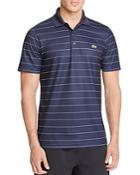 Lacoste Sport Ultra Dry Striped Regular Fit Polo Shirt