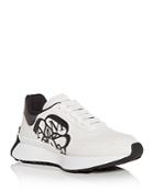 Alexander Mcqueen Men's Sprint Color Block Retro Runner Low Top Sneakers