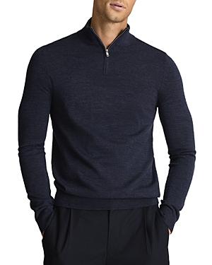 Reiss Wool Half Zip Sweater