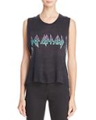 Daydreamer Graphic High/low Muscle Tank