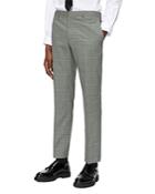Ted Baker Slim Fit Check Suit Pants