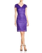 Laundry By Shelli Segal Cutout Back Lace Dress - 100% Exclusive