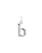 Aqua Initial Charm In Sterling Silver Or 18k Gold-plated Sterling Silver - 100% Exclusive