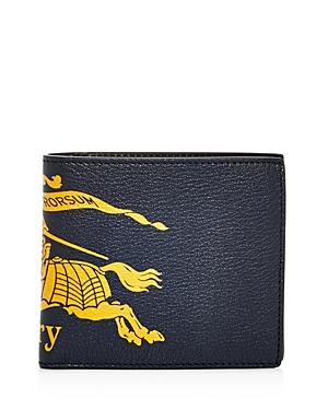 Burberry Crest Leather Bi-fold Wallet