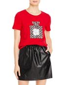 Karl Lagerfeld Paris Perfume Applique Tee