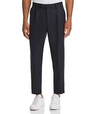 Moncler Cropped Tailored Fit Wool Pants
