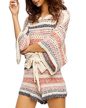 Free People Stripes For Days Shorts Set