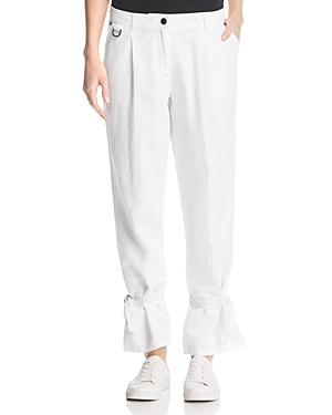 Kenneth Cole Pleated Ankle-tie Pants