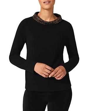 Hobbs London Esther Embellished Sweater