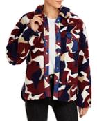 Rag & Bone Elliot Multicolor Sherpa Jacket