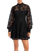 Aqua Paisley Lace Dress - 100% Exclusive