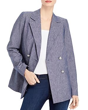 Karl Lagerfeld Paris Double Breasted Blazer